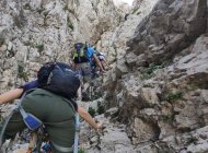 Bureau des guides - Mont aiguille avec En Montagne - Lus la Croix Haute - Groupe dans la monter 3