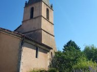 Village perché du Poët - L'église (Copyright : Office de Tourisme Sisteron Buëch)