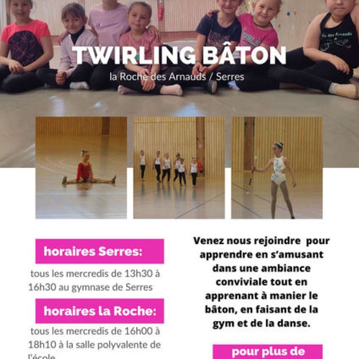 Twirling Bâton (Copyright : association Twirling La Roche)