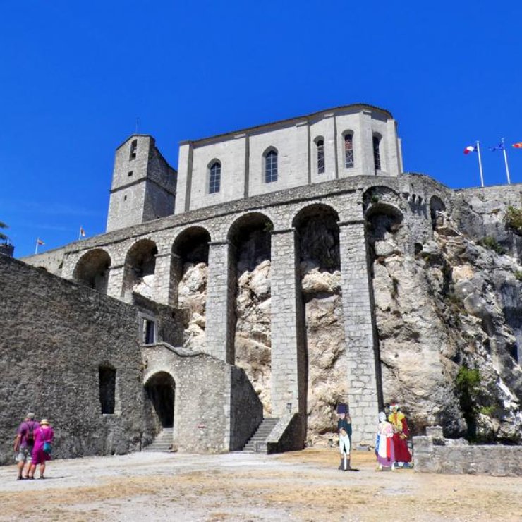 La citadelle de Sisteron (Copyright : Office de Tourisme Sisteron Buëch)